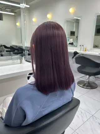ロング ヘアアレンジ 🫧ハイトーン/ 髪質改善/ヒナタ🫧のヘアスタイル