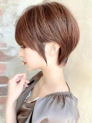 ショート カラー ショート、ボブの神✨ 峯朋也✂︎✨のヘアスタイル