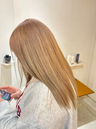 ロング YUKI 🌕 «ダブルカラー»のヘアスタイル