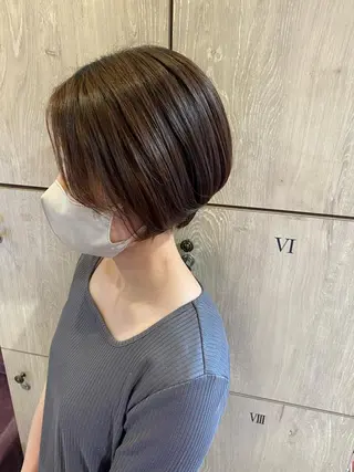 ショート カラー 似合わせスタイル/ Wカラー🧸こころのヘアスタイル