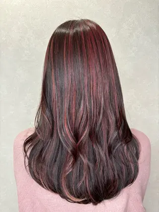 セミロング エクステ*美髪サロン KR2S河内長野店長のヘアスタイル