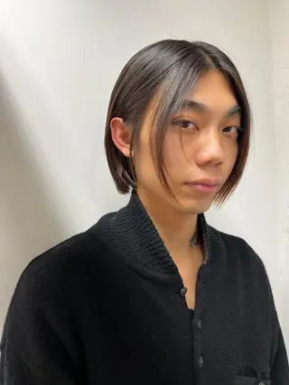 ミディアム メンズ yuuna/ レイヤーカット🎀のヘアスタイル