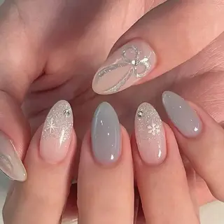 ネイル ネイル💕& まつ毛パーマのネイルデザイン
