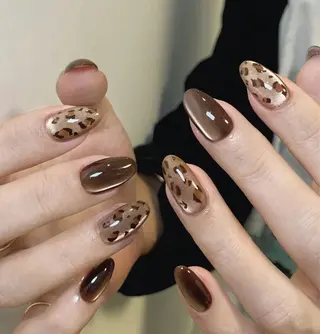 ネイル 🎀PG🩵 ネイルサロンのネイルデザイン