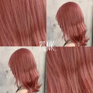 セミロング カラー ヘアアレンジ 💕ブリーチ/ヘアメ 🎀YUUKAのその他イメージ
