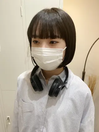 ショート カラー 🎀暖色カラー🎀 おかだみほのヘアスタイル