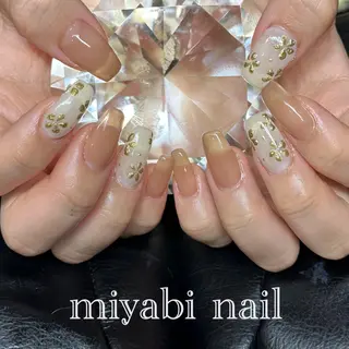 ネイル miyabi nail 桂川駅近くのネイルデザイン