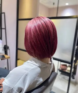 カラー 梶 瑞希のヘアスタイル