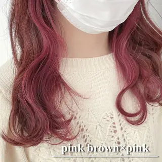 セミロング カラー ヘアアレンジ 透明感カラー/ レイヤー　YUKAのヘアスタイル