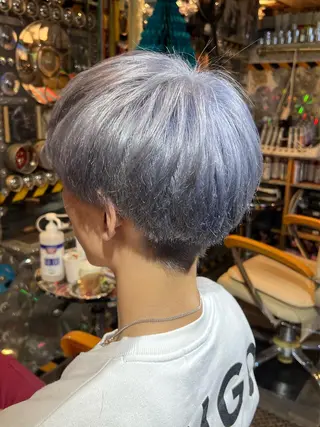 ショート カラー メンズ KOYA ｺﾔのヘアスタイル