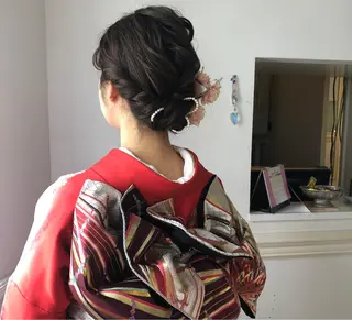 ヘアアレンジ ヘアセット着付け目黒 駅すぐ　松永香代子のその他イメージ