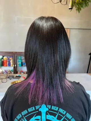ミディアム カラー シンヤヘアーズ 泉大津本店のヘアスタイル