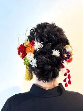 ヘアアレンジ update Erinaのヘアスタイル
