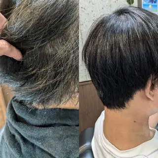 ショート メンズ 岡野 善也のヘアスタイル
