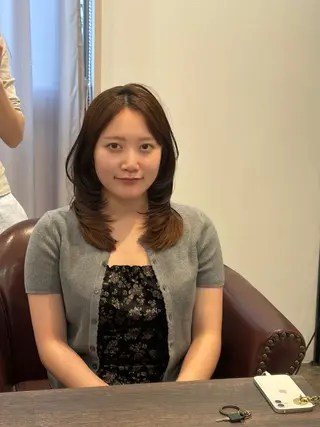 ミディアム MYRTLE Mifūのヘアスタイル