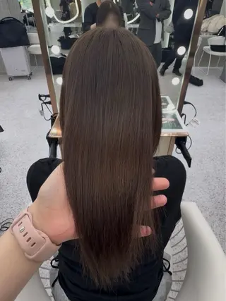 カラー YUI  透明感🌱 グレージュ🌿‬浦和のヘアスタイル