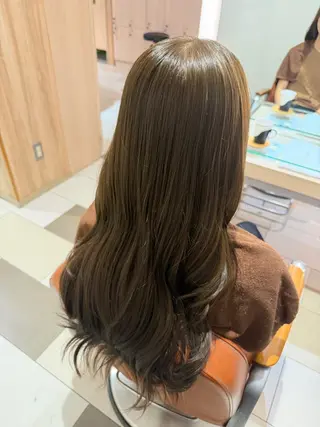ロング カラー 自由が丘/まい/カラ ーモデル🎀/艶髪✨のヘアスタイル