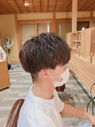 ショート メンズ 大井 崚聖のヘアスタイル