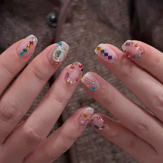 ネイル 🎀フェイ フェイ🫧💗のネイルデザイン