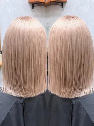 セミロング カラー C'LD Hair トモヤのヘアスタイル