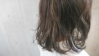 ミディアム カラー 髪質改善 縮毛矯正/ レイヤー/銀座/本木のヘアスタイル