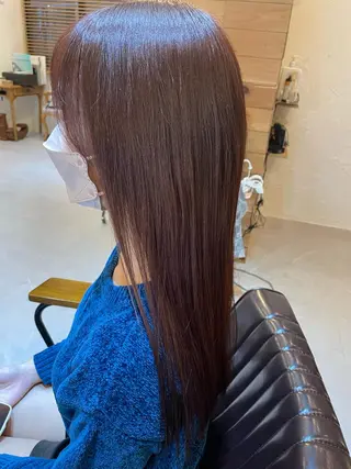 ロング 清水 美雪のヘアスタイル