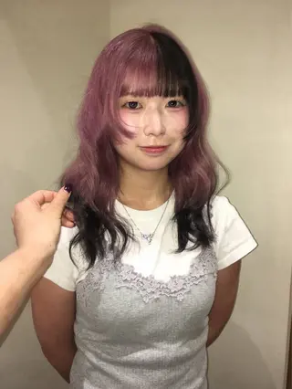 ロング カラー natsuki /HUIのヘアスタイル