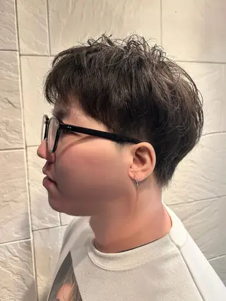 メンズ メンズパーマ×清潔感 金田恭平のヘアスタイル