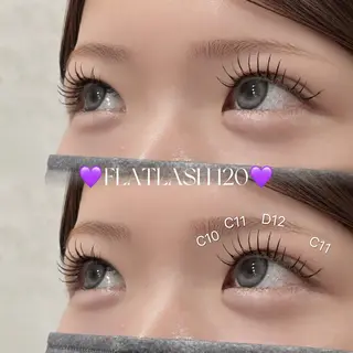 マツエク・マツパ LEDマツエク💜 YUIのマツエク・マツパデザイン