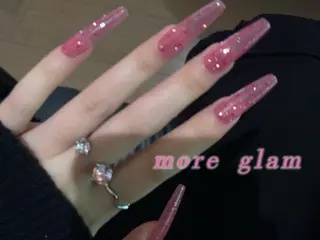 ネイル 甘 皚萱のネイルデザイン