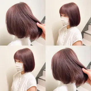ショート カラー ヘアアレンジ 新宿/顔周りカット/ レイヤー/がっきーのヘアスタイル
