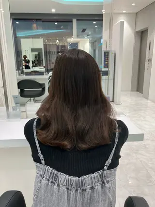 ロング カラー ヘアアレンジ 💓色落ちまで綺麗な 垢抜けカラー💓のヘアスタイル