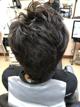 パーマ メンズ 石塚 浩のヘアスタイル