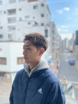 ショート メンズ Baber aiba（広尾）のヘアスタイル