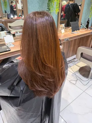 セミロング 🇰🇷韓国ヘア★ 副店長.쿠리타⭐︎のヘアスタイル