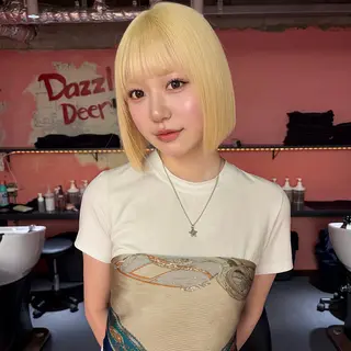 ショート naru♡/ブリーチ /デザインカラーのヘアスタイル
