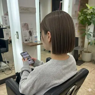 ショート 【朝ラク】伊藤 潤／ボブ・カラーのヘアスタイル