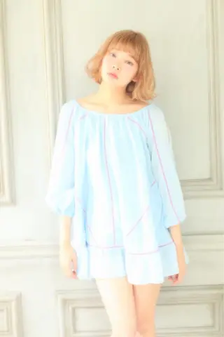 ミディアム カラー 🍊新宿南口🍊 ERINAのヘアスタイル