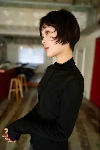 ショート shimoozaki Kazuyaのヘアスタイル