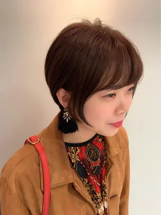 ショート hair salonのヘアスタイル