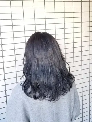 ミディアム カラー 🌿赤み消し/ 艶カラー落合 優🌿のヘアスタイル