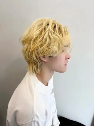 カラー メンズ accorto 小林ユウのヘアスタイル