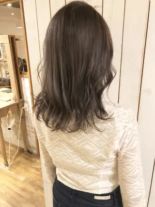 ミディアム Noe心斎橋 堀田 朋宏のヘアスタイル