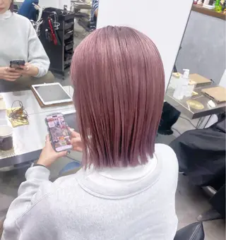 ミディアム カラー 🍊新宿南口🍊 ERINAのヘアスタイル