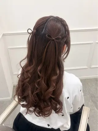 ロング 木村 しずかのヘアスタイル