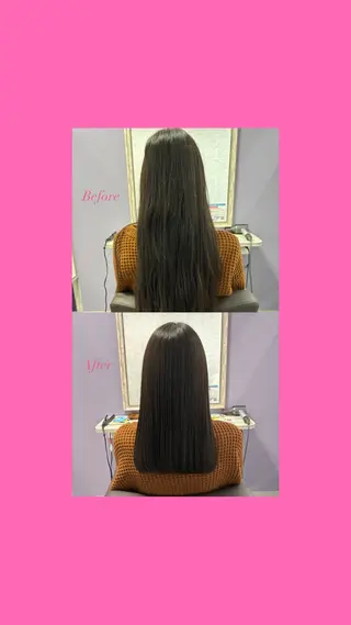 ロング 工藤 千宙のヘアスタイル