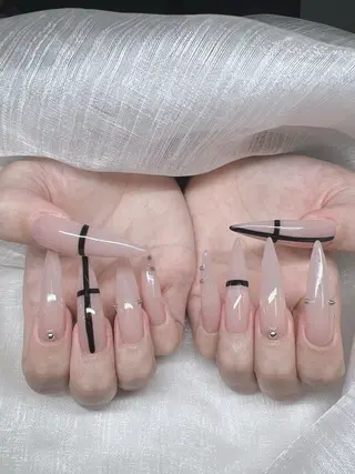 ネイル Lee Nails チップ長さだし専門店のネイルデザイン