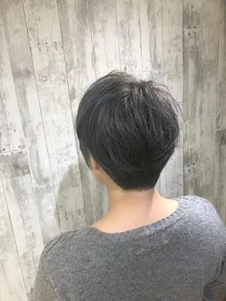 ショート カラー Agu hair 清尾 浩昭のヘアスタイル