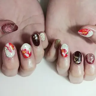 ネイル 平尾駅前/持込み専門 /owlnailのネイルデザイン