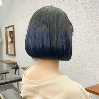 ショート カラー メンズ ✂︎ウルフ・ショート ✂︎MIKUNIのヘアスタイル